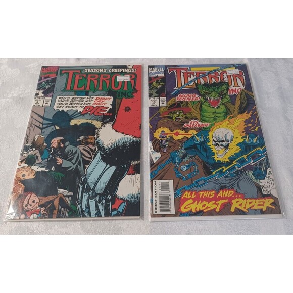 MARVEL COMICS TERROR INC. VOL. 1 ISSUE #8 & #13 1993 - Picture 9 of 9
